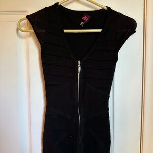 Women's Black Bodycon Dress